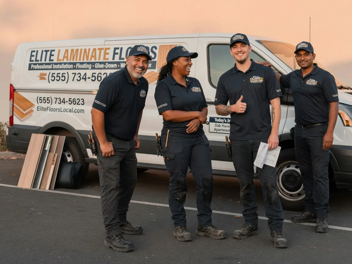 Laminate flooring installation company in Gilchrist, TX